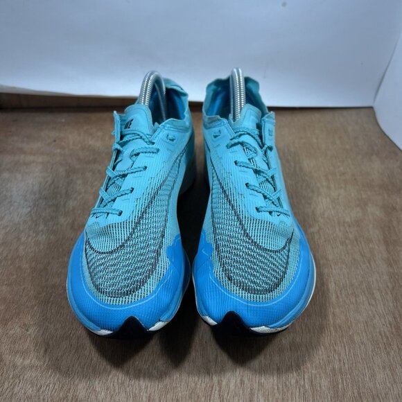 Nike ZoomX Vaporfly Next% 2 Aurora Green Running Shoes CU4123 300 Womens Size 9 - Picture 2 of 9